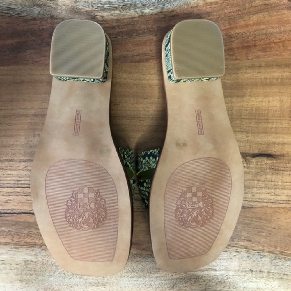 ❤️ VINCE CAMUTO Ydelle Leather Sandal - Picture 8 of 11